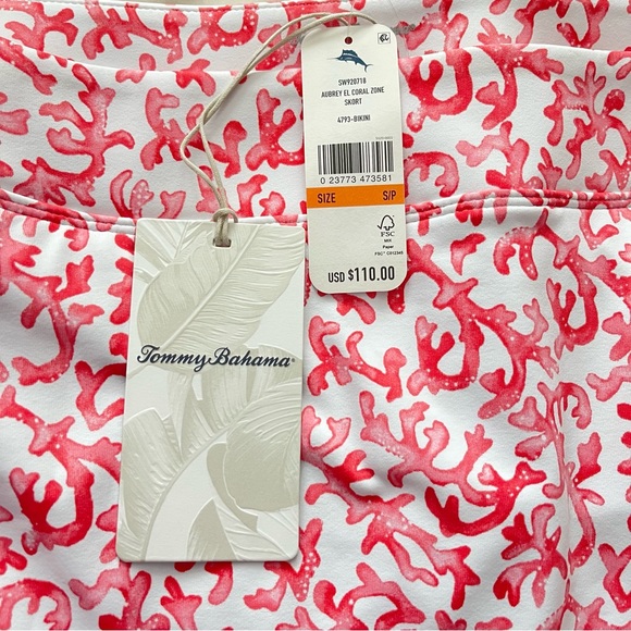 NEW Tommy Bahama Aubrey El Coral Zone IslandZone Skort - Picture 6 of 6
